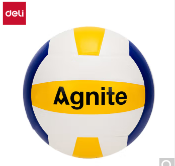 安格耐特（Agnite）得力学生训练排球 5号PVC教学校园排球 F1251